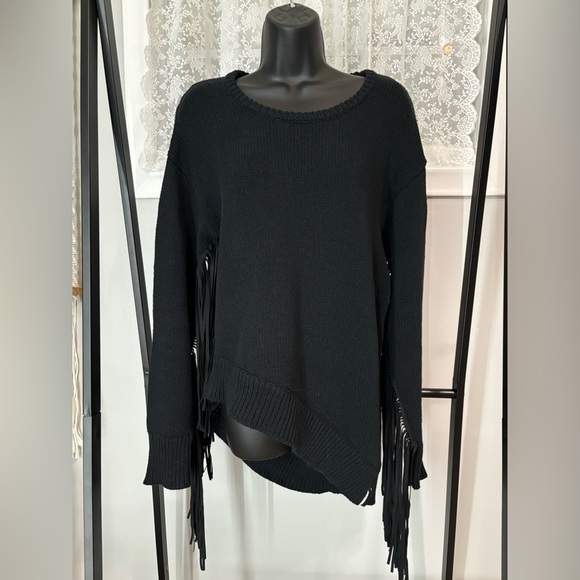 One Teaspoon Chunky Knit Fringe Sweater - Picture 2 of 16